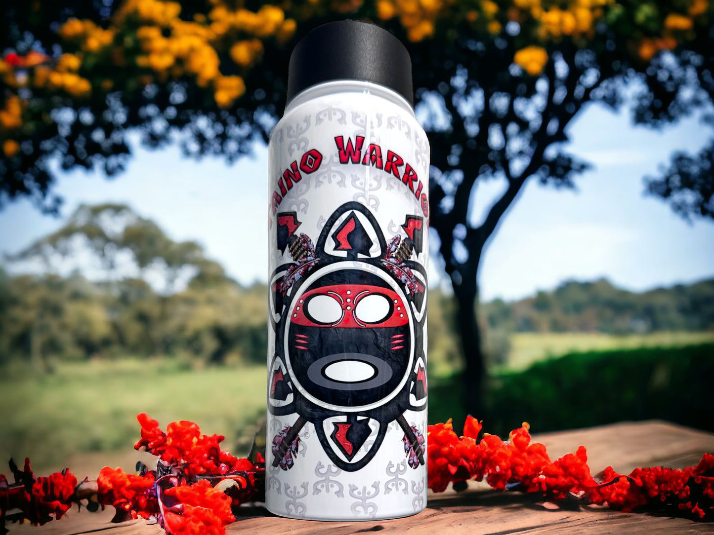 Taino Guerro  (Taino Warrior) 30 oz Water Bottle.