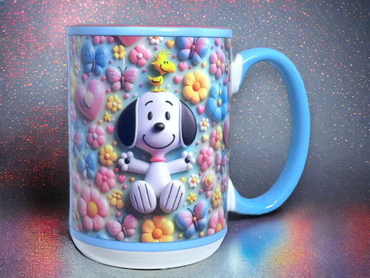 Cute beagle mug