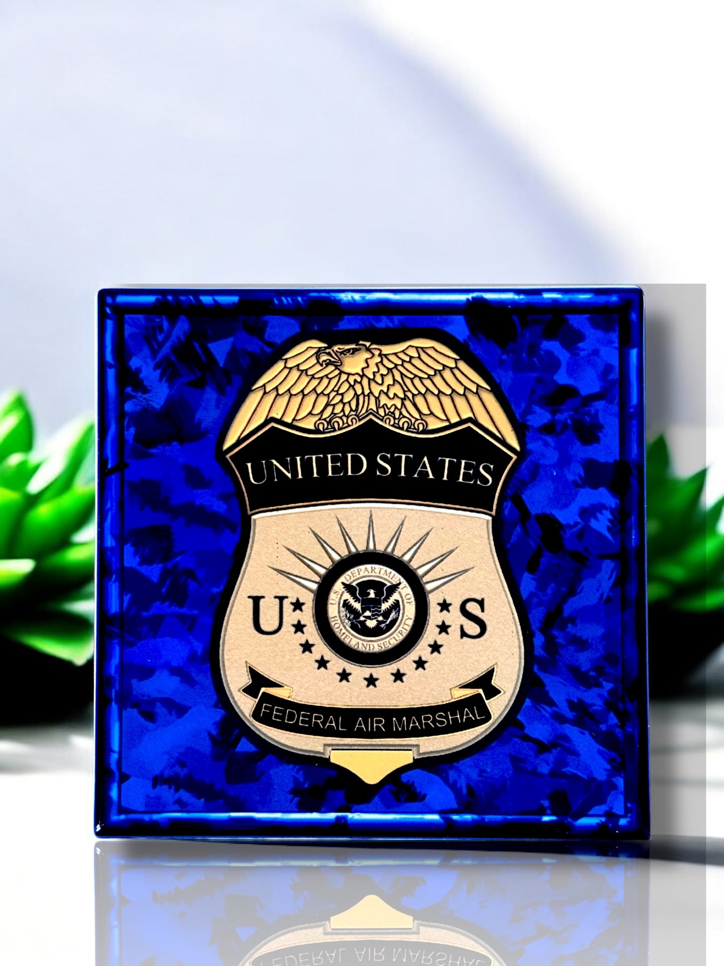 Ceramic Drink Coasters US Law Enforcement Federal Agencies