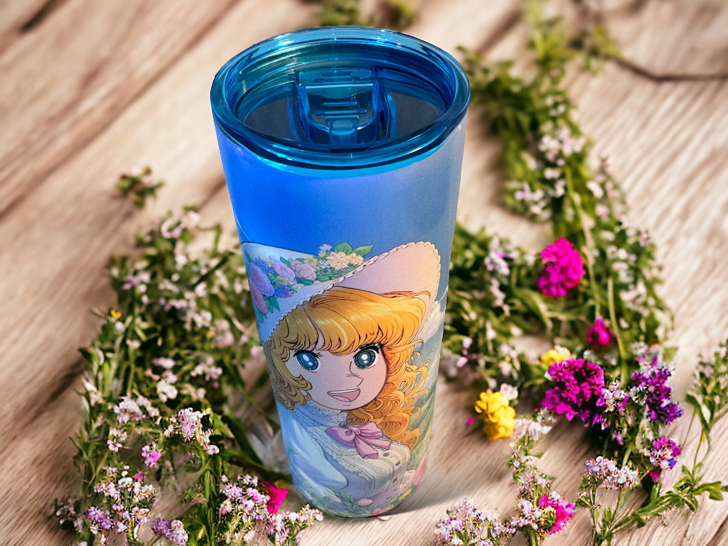 Candy Candy Anime Tumbler, Candy Blanca, Dulce Candy.