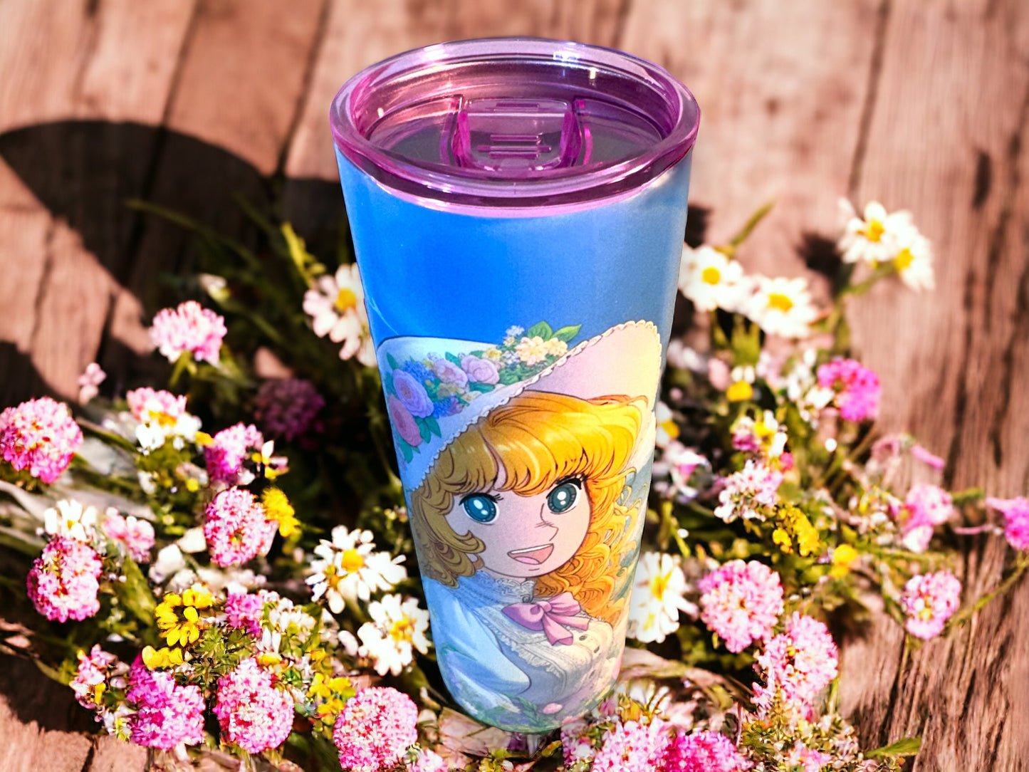 Candy Candy Anime Tumbler, Candy Blanca, Dulce Candy.