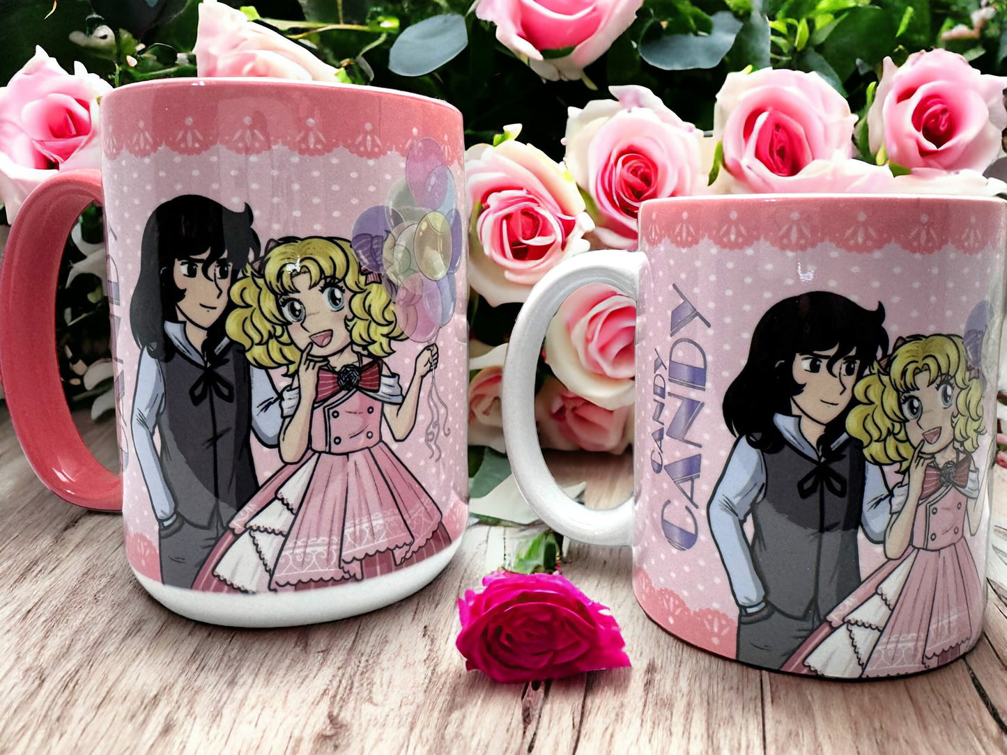 Candy Candy Anime Mug, Candy and Friends